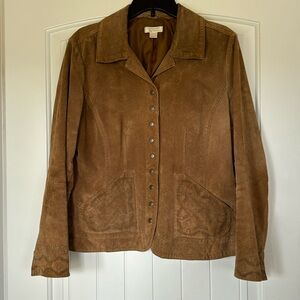 Christoper & Banks women’s Suede Jacket